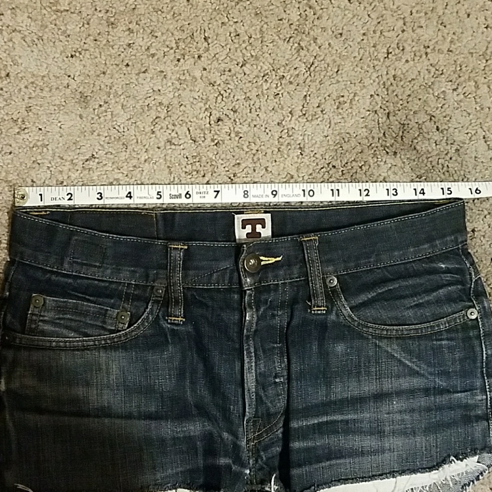 SOLD - Genuine Tellason Raw Denim Jeans Shorts - Picture 5 of 5